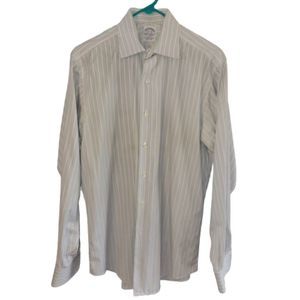 Brooks Brothers striped button down dress shirt